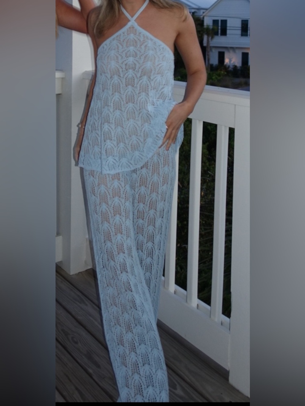 Meshki Glinda Pant - Light Blue